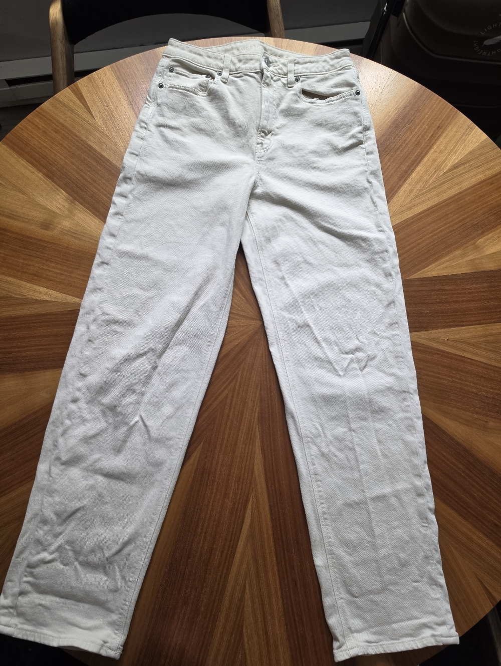 American Eagle Outfitters Light Denim Baggy Straight Women's Jeans Size 6 Long